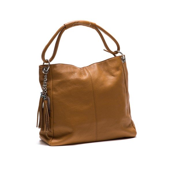 Kožna torbica Anna Luchini 71 Cognac-image-2