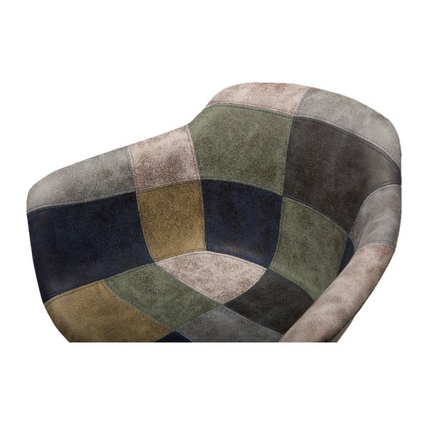 Siva stolica za blagovanje s bukovim nogama Furnhouse Flame Patch-image-4