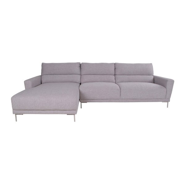 Svijetlo siva sofa House Nordic Ascoli, lijevi kut