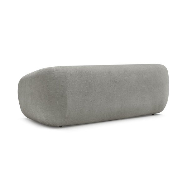 Svijetlo siva sklopiva sofa od šenila 228 cm Neyo – Bobochic Paris-image-4
