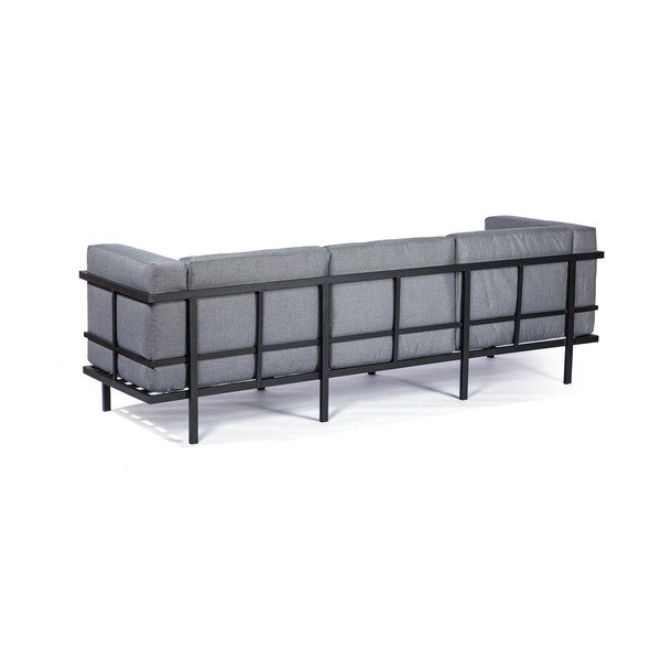 Set vrtnog namještaja Bellisima s trosjedom i stolom Loris, ø 60 cm-image-3
