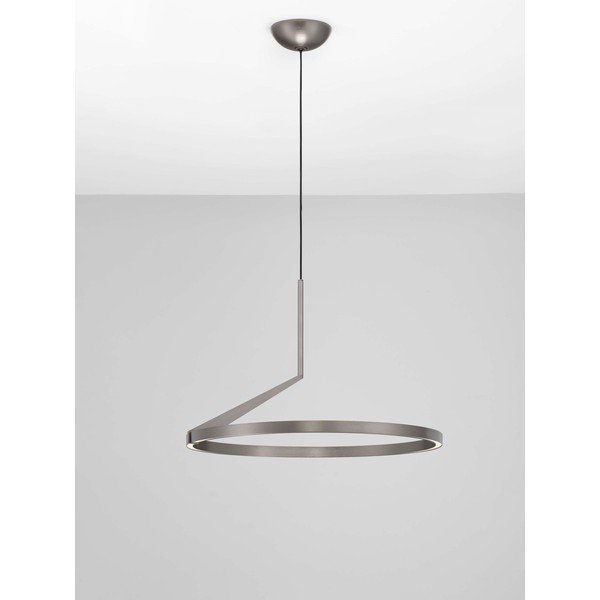 LED viseća svjetiljka aluminijska s mogućnosti zatamnjivanja u srebrnoj boji ø 60 cm Tilia – Nova Luce-image-3