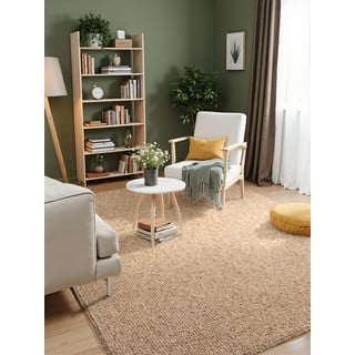 Svjetlo smeđi perivi tepih 200x290 cm Rocco Caramel – Elle Decoration