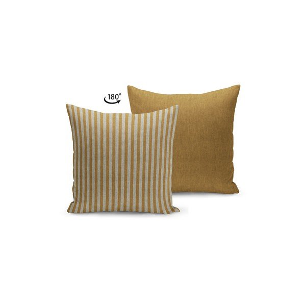 Smeđe-bež jastučnica Kate Louise Stripes, 45 x 45 cm-image-1