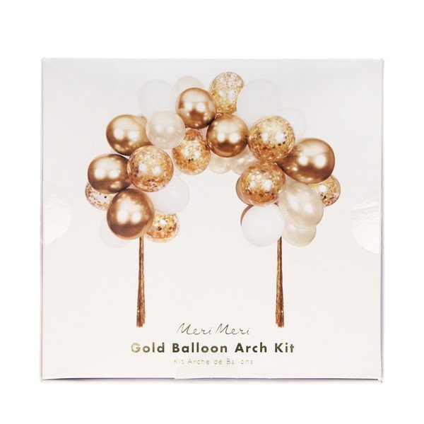 Party dodaci u setu 40 kom Gold Balloon Arch – Meri Meri-image-1
