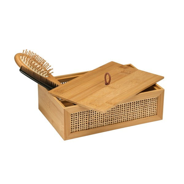 Kupaonski organizator od bambusa Wenko Allegre, 22 x 7 cm-image-3