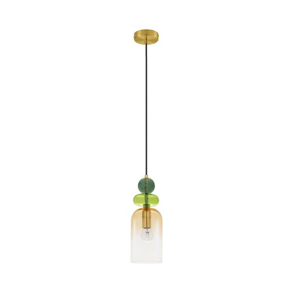 Staklena viseća svjetiljka u zlatnoj boji ø 11 cm Murano – Nova Luce