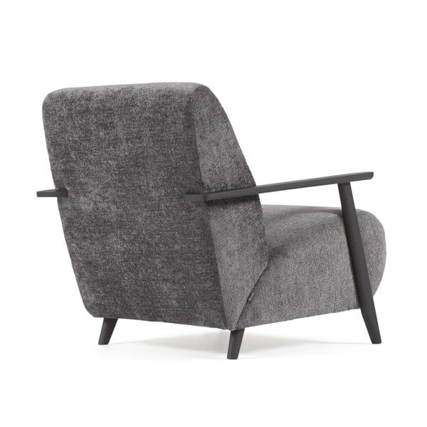 Siva fotelja Meghan - Kave Home-image-3