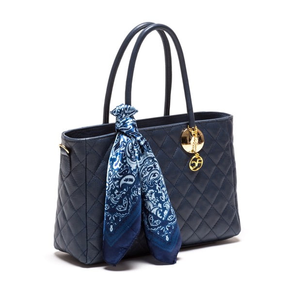 Kožna torbica Carla Ferreri 2003 Blu-image-2