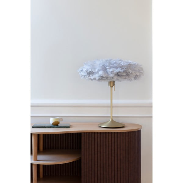 Smeđa/u prirodnoj boji niska komoda u dekoru hrasta s kliznim vratima 100x67 cm Audacious – UMAGE-image-4