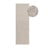 Siva/krem periva staza 80x240 cm Rocco Dark Cream – Elle Decoration