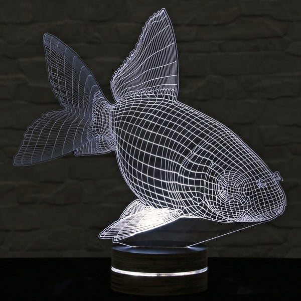3D riblja Joe stolna lampa