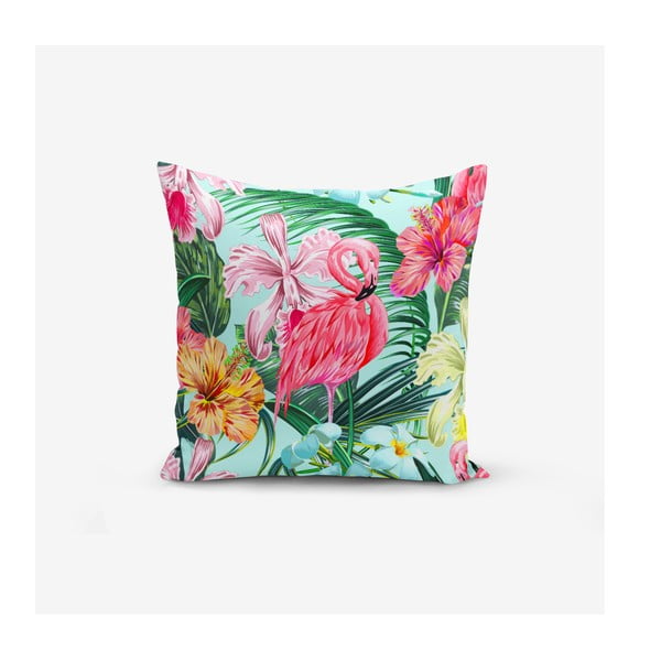 Jastučnica Minimalist Cushion Covers Yalnız Flamingo, 45 x 45 cm