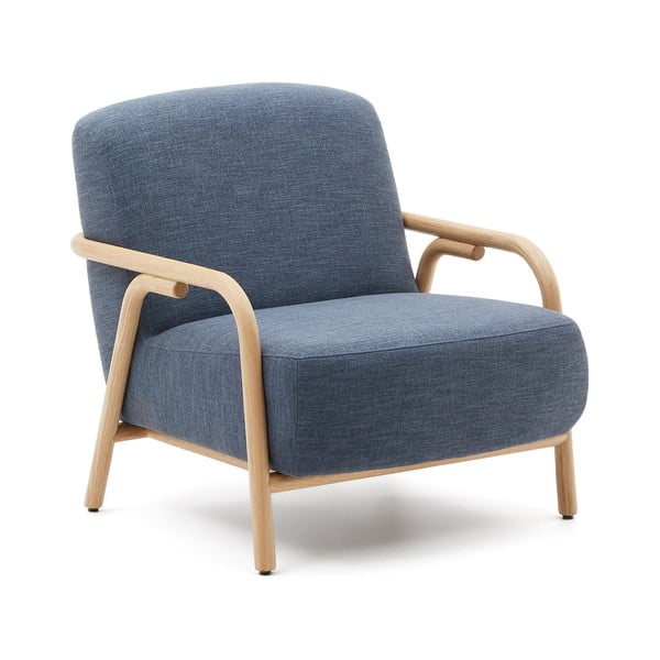 Plava fotelja Sylo – Kave Home