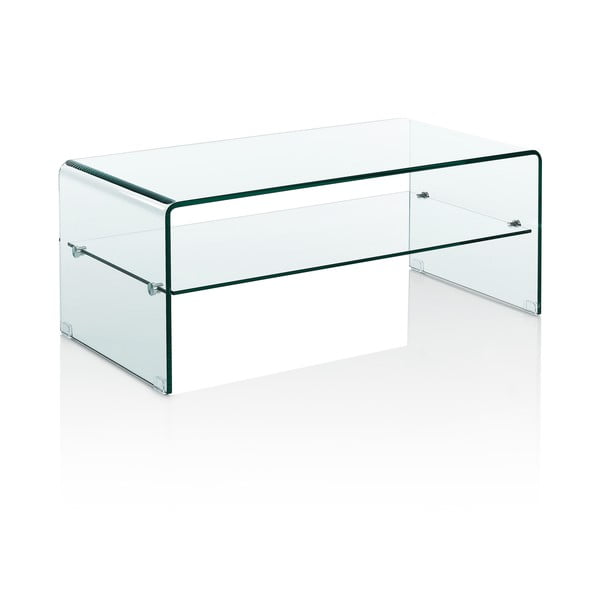 Stakleni stolić za kavu 50x100 cm Cristal Evo – Tomasucci