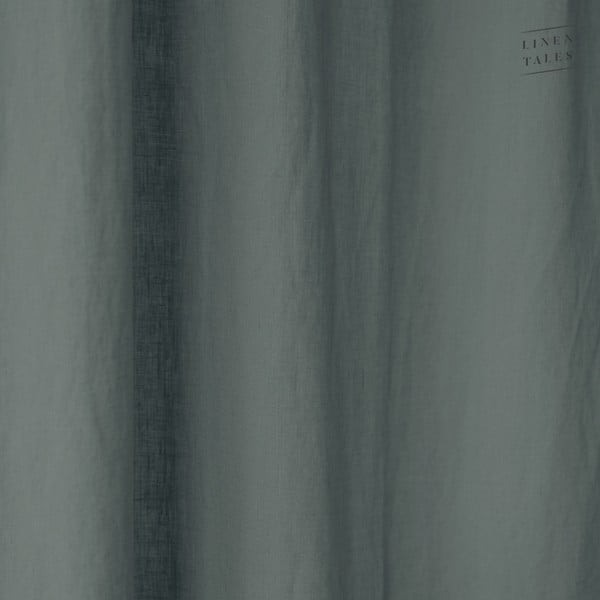 Zelena zavjesa 230x230 cm - Linen Tales-image-1