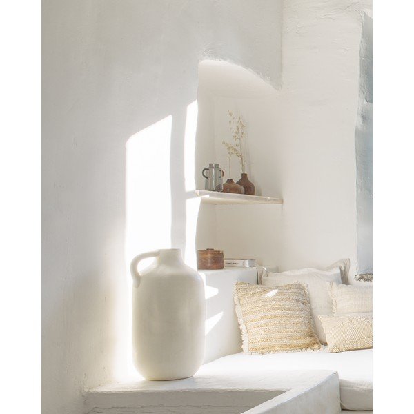 Bijela keramička vaza Kave Home Caetana, visina 55 cm-image-4
