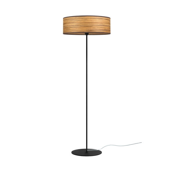 Smeđa podna svjetiljka Sotto Luce Ocho XL, ⌀ 45 cm