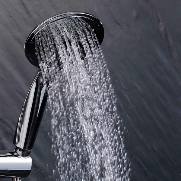 Plastičan set za tuš kabinu u mat srebrnoj boji sa ručnim tušem 70 cm Hydro – douceur d'intérieur-image-2