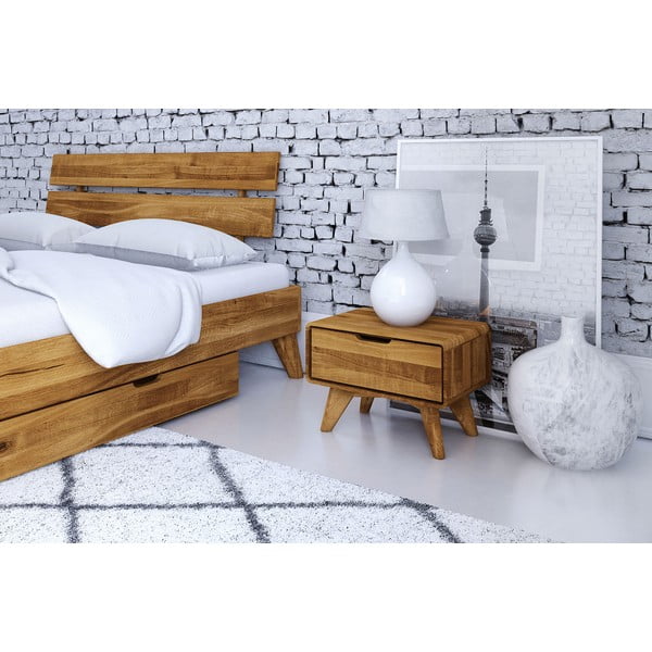 Noćni ormarić od hrastovine Greg - The Beds-image-2