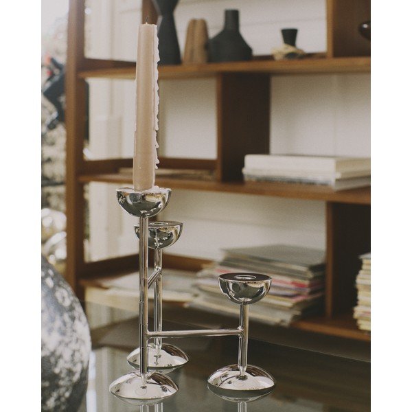 Metalni svijećnjak Nirela – Kave Home-image-1