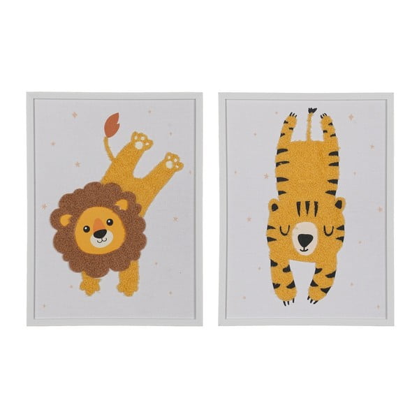 Dječje slike u setu 2 kom 30x40 cm Feline – Ixia