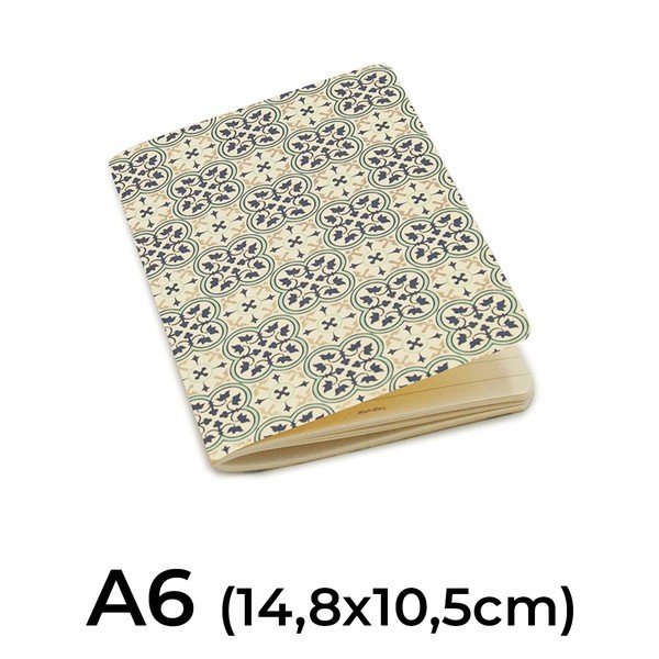 A6 bilježnice u setu 192 stranica 4 kom Quadrilobe – Kartos-image-2