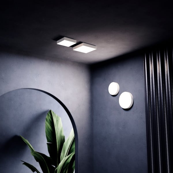 Bijela stropna svjetiljka SULION Linha, ø 21,5 cm-image-3