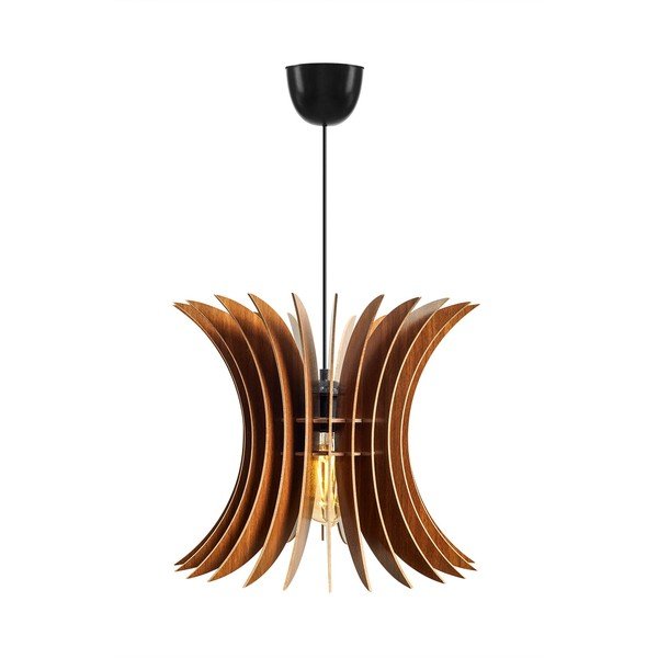 Viseća svjetiljka u prirodnoj boji ø 35 cm – Opviq lights