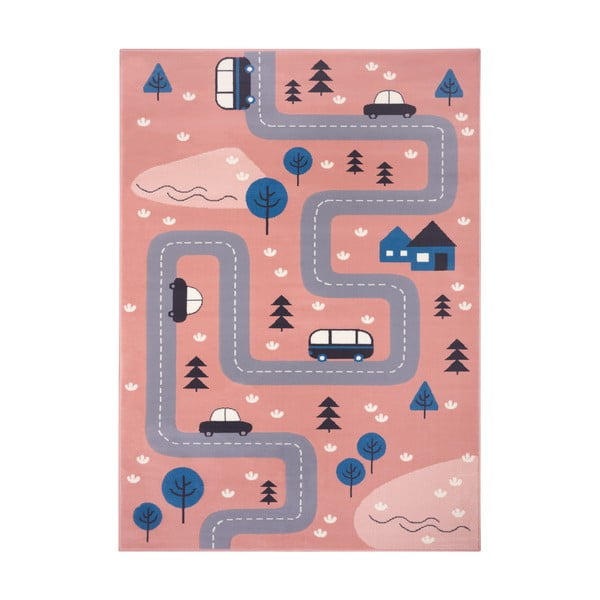 Ružičasti dječji tepih 80x150 cm Adventures – Hanse Home