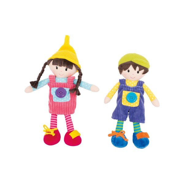 2 dječje krpene lutke Legler Noah & Emma-image-2
