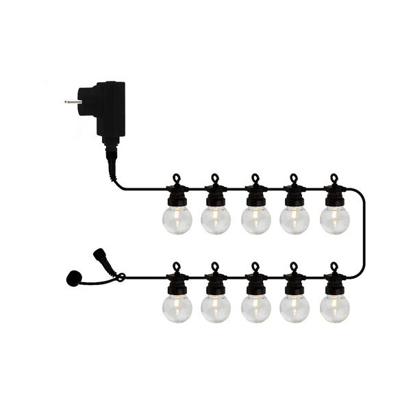 Svjetleći lanac broj žarulja 10 kom dužina 300 cm Lucas Clear – Sirius