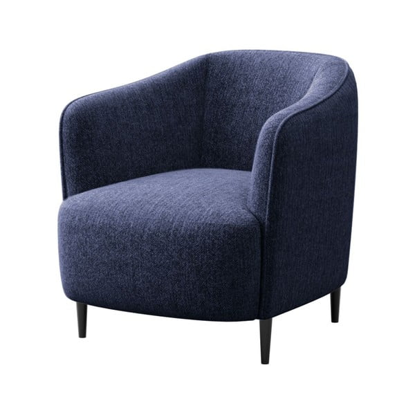 Tamno plava fotelja Galbe – Ghado-image-2