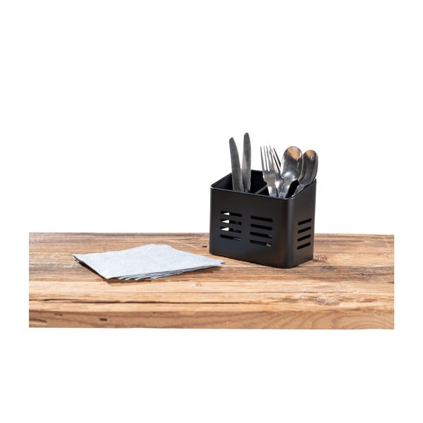 Crni stalak za pribor za jelo Wenko Black Outdoor Kitchen Baco-image-1