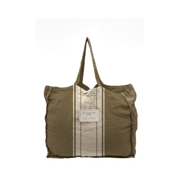 Platnena ​torba Really Nice Things Dark Grey, širina 42 cm