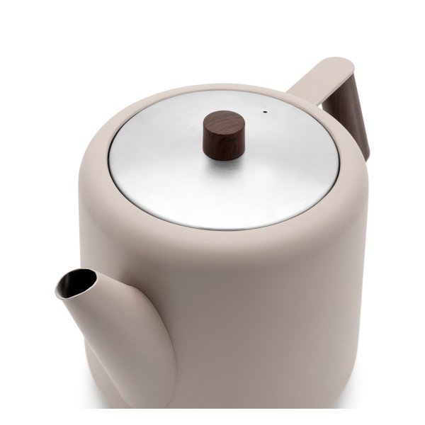 Bež čajnik od nehrđajućeg čelika 1,1 l Duet Boston – Bredemeijer-image-2