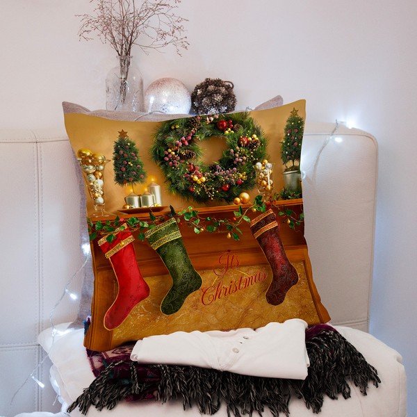 Ukrasna jastučnica s božićnim motivom 43x43 cm – Mila Home-image-3