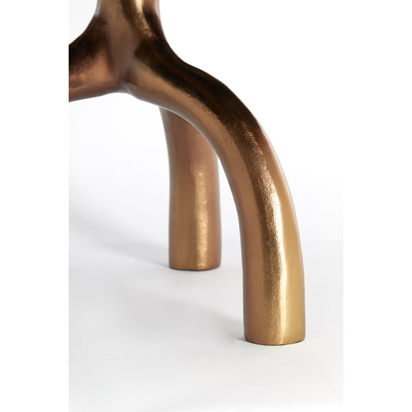 Stakleni okrugli stolić za kavu u brončanoj boji/bež ø 76 cm Mello – Light & Living-image-3