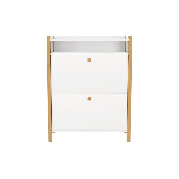 Bijeli cipelar s 2 preklopna vrata Woodman Hannover-image-2
