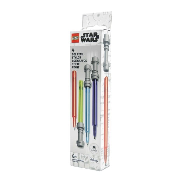 Gel olovke u setu 4 kom Star Wars – LEGO®