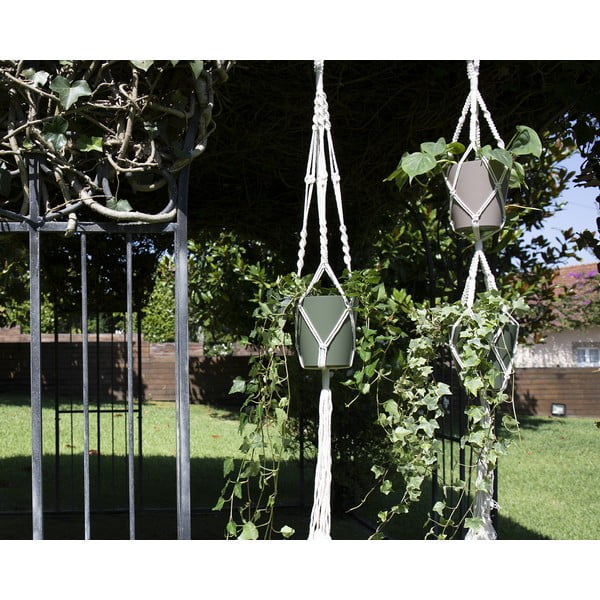 Tekstilni lanac za vješanje tegli za cvijeće ø 10 cm (visina 120 cm) Macramé – Artevasi-image-3