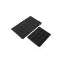 Antracitno sive kupaonske prostirke u setu 2 kom 50x80 cm Yeni Cizgli – Foutastic