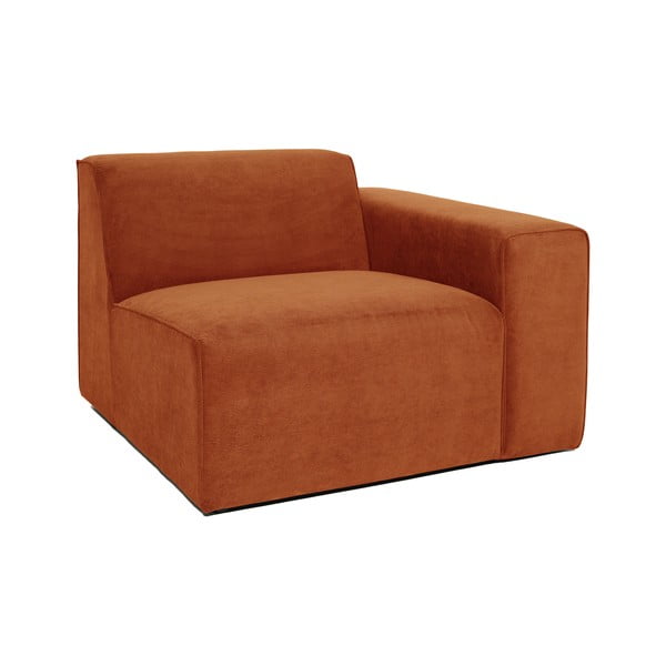 Narančasti baršunasti završni element Scandic Sting, 101 cm, desni kut-image-2