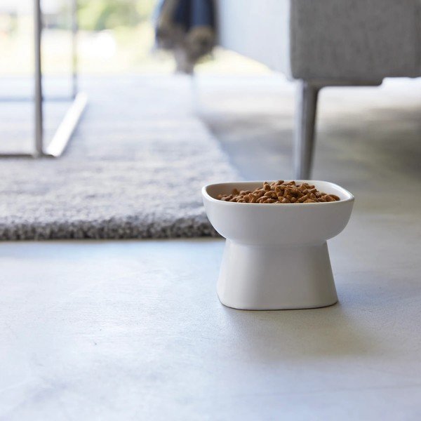 Keramička zdjela za hranu za ljubimce za kućne ljubimce Tower – YAMAZAKI-image-4