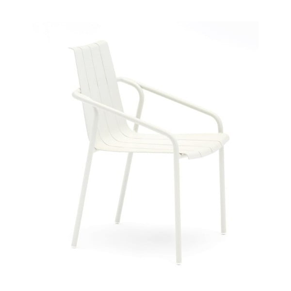 Svijetlo sive metalne vrtne stolice u setu 4 kom Fleole – Ezeis