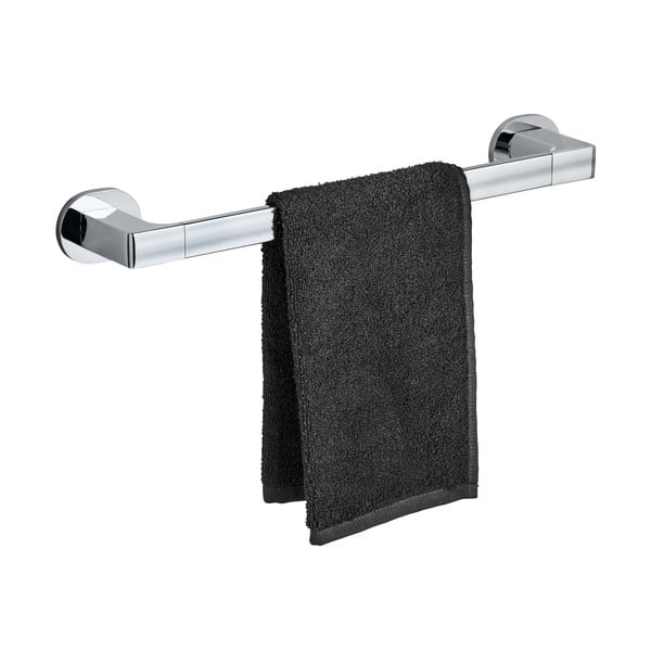 Samoljepljiv držač za ručnike od nehrđajućeg čelika u sjajno srebrnoj boji Maribor – Wenko