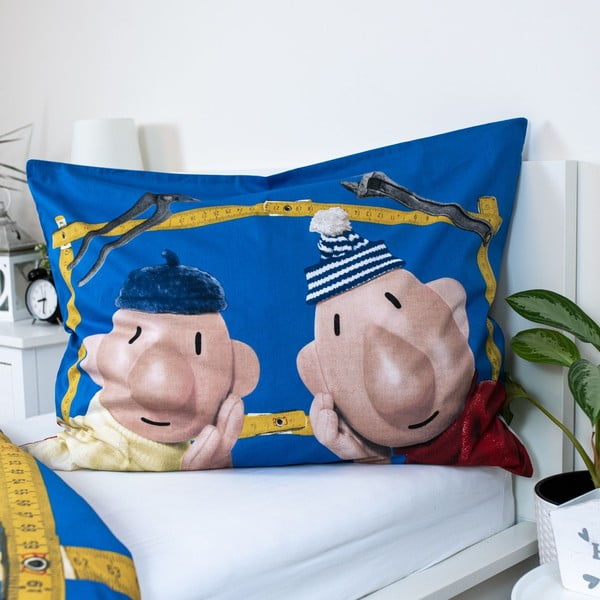 Pamučna dječja posteljina za krevet za jednu osobu 140x200 cm Pat a Mat – Jerry Fabrics-image-3