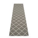 Siva unutarnja i vanjska staza 70x300 cm Kotte Charcoal – Pappelina