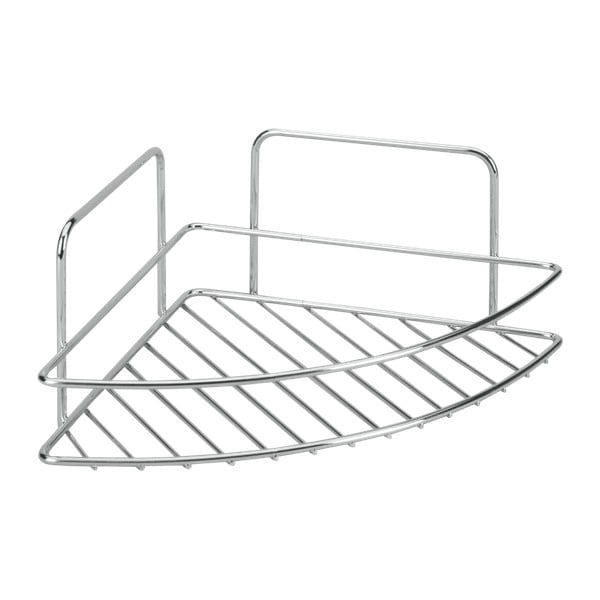 Željezna kupaonska polica u sjajno srebrnoj boji Luxy – Metaltex