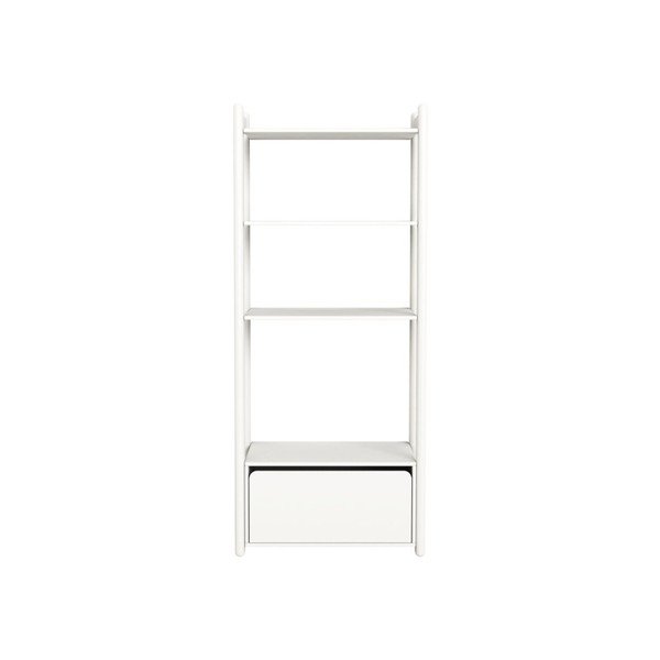 Bijela dječja komoda Flexa Shelfie, visina 189,2 cm